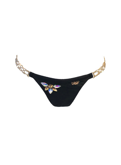 Athena Tango Bottom - Black - Regina's Desire Swimwear
