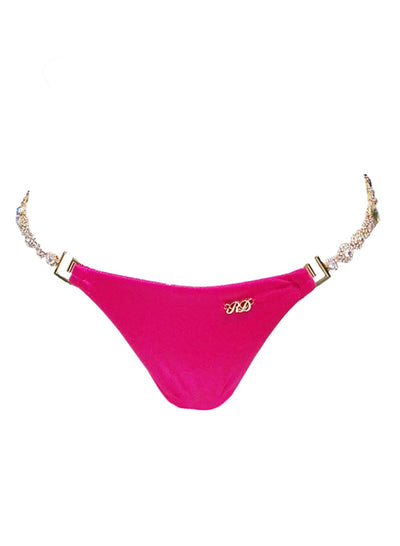 Belle Skimpy Bottom - Pink - Regina's Desire Swimwear