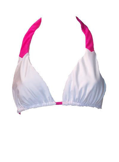 Mira Halter Top - Pink - Regina's Desire Swimwear