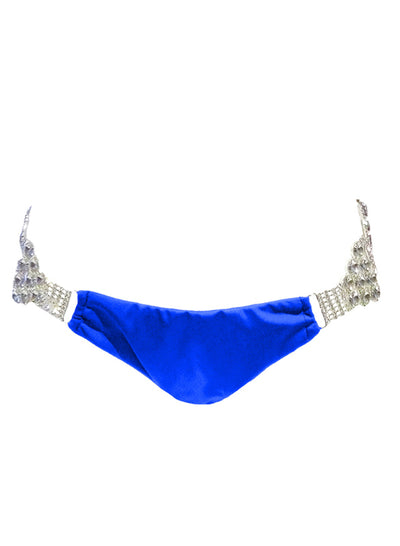Nicole Skimpy Bottom - Blue - Regina's Desire Swimwear