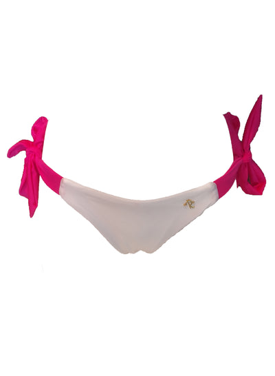 Trish Tie Side Bottom - Pink - Regina's Desire Swimwear